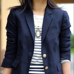 J.Crew Schoolboy Blazer in Navy